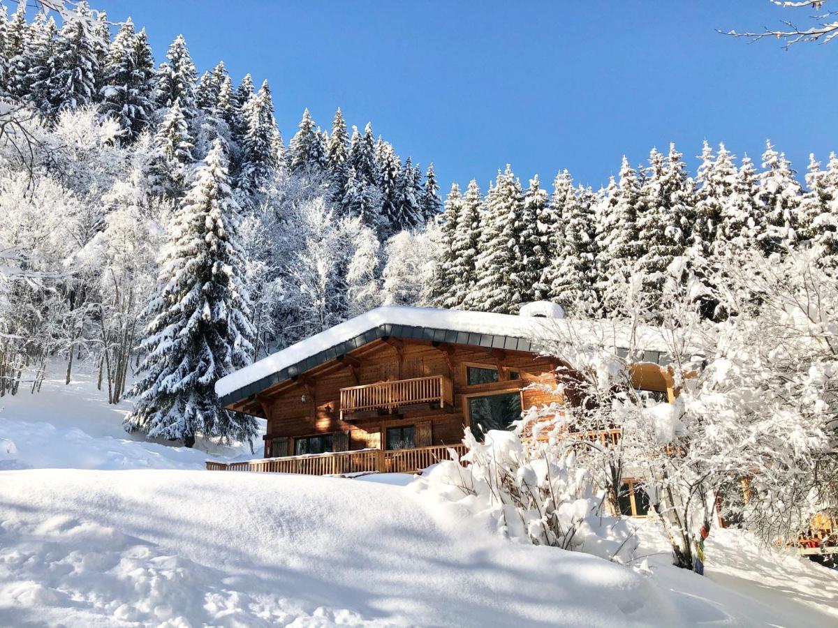 Chambres D'Hotes - B&B - Chalet Mountain Vibes Лез-Уш Экстерьер фото
