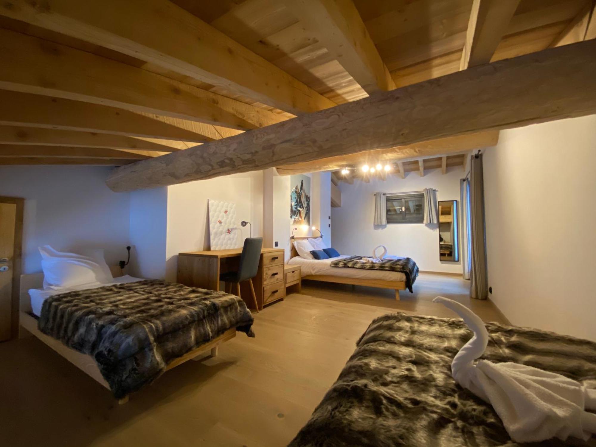 Chambres D'Hotes - B&B - Chalet Mountain Vibes Лез-Уш Экстерьер фото