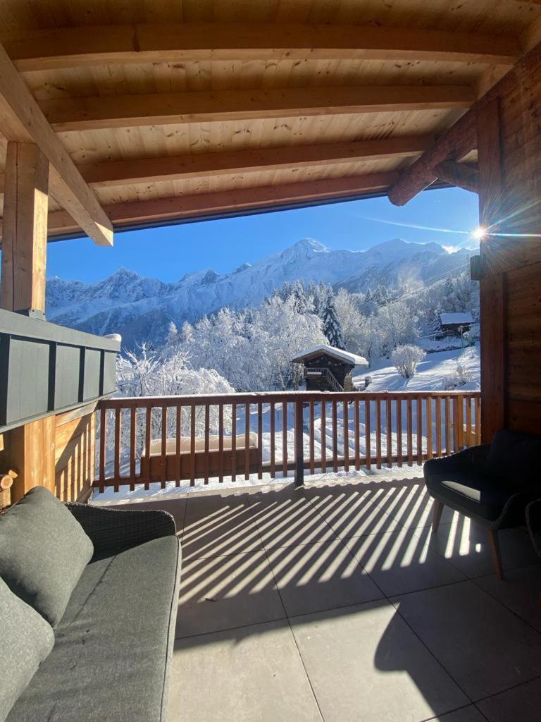Chambres D'Hotes - B&B - Chalet Mountain Vibes Лез-Уш Экстерьер фото